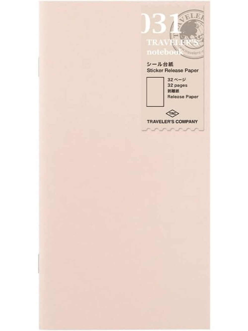 Traveler's Notebook Refill Sticker Mount Regular Size 14468006